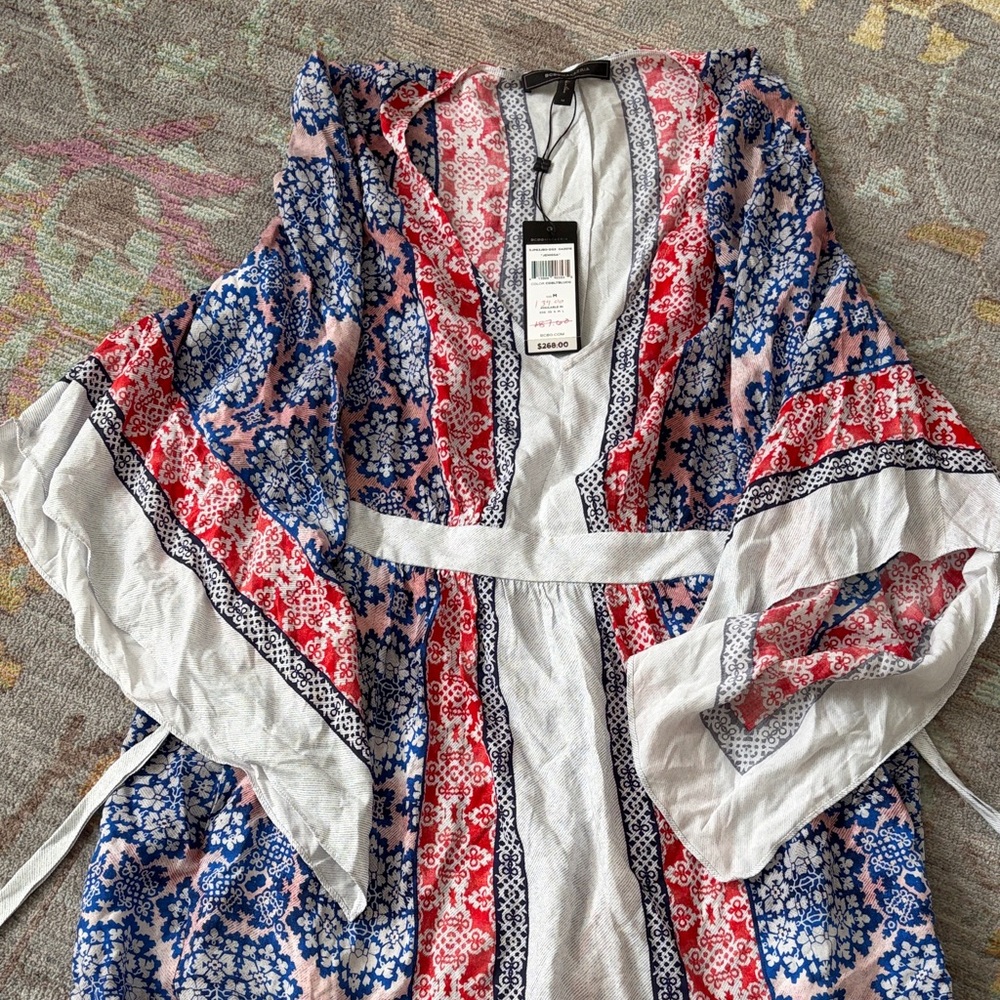 BCBGMaxAzria Multicolor Floral Dress